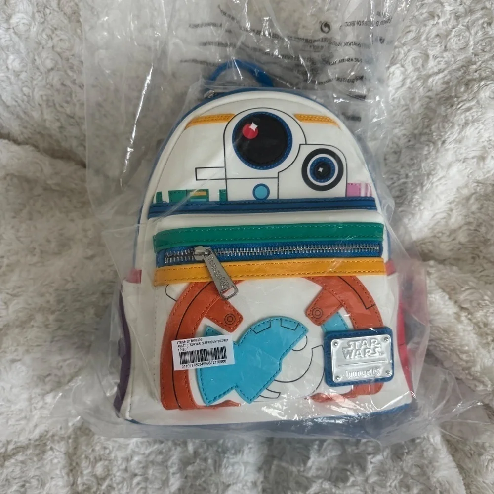 LIMITED EDITION STAR WARS BB-8 PRIDE Backpack NEW WITH TAGS